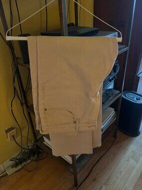 Men's Faconnable light-brown jeans,